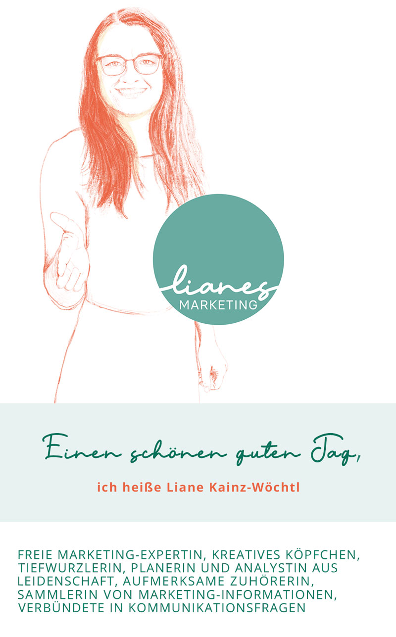 Liane Kainz-Woechtl reicht die Hand Titelbild Webseite Unternehmensberatung
